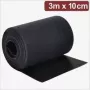 Quadrios 24CA312 rotolo di nastro a velcro 3 m x 10 cm nero