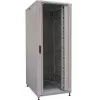 IT-BUDGET armadio server 19 pollici SRK - 42U - 800x1000 mm - porta in vetro/acciaio - canaline passacavi - flatpack - grigio chiaro 90ITB19SRK42810GGN