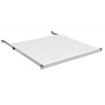 IT-BUDGET mensola fissa 19 pollici per armadi server, 0,5U, profondità 950 mm, portata 80 kg, grigio chiaro 12WZ82648008011