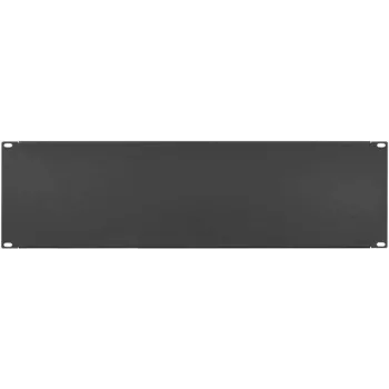 IT-BUDGET pannello cieco / copertura rack 19 pollici - 3U - versione robusta in metallo - nero (90ITBBP3HES)