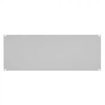 IT-BUDGET pannello cieco rack 19 pollici 4U grigio chiaro metallo 90ITBBP4HEG