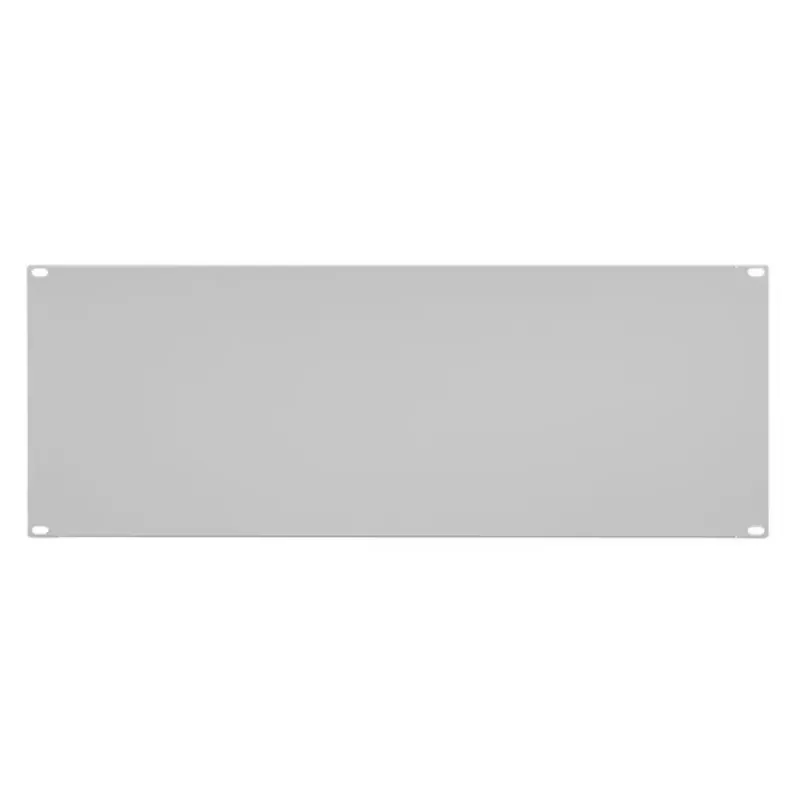 IT-BUDGET pannello cieco rack 19 pollici 4U grigio chiaro metallo 90ITBBP4HEG