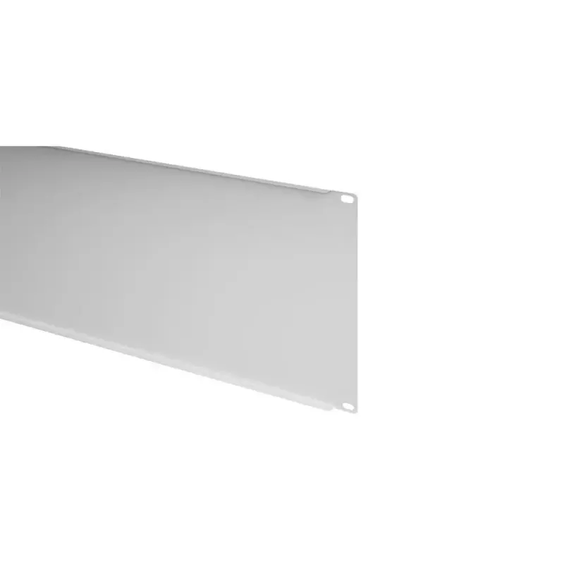 IT-BUDGET pannello cieco rack 19 pollici 4U grigio chiaro metallo 90ITBBP4HEG