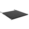 IT-BUDGET ripiano fisso per rack 19 inch 0,5U profondità 450 mm 80 kg nero 12WZ82648003450161
