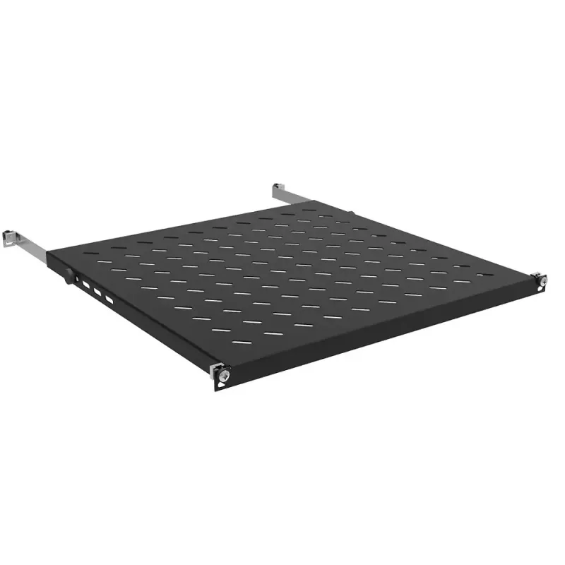 IT-BUDGET ripiano fisso per rack 19 inch 0,5U profondità 450 mm 80 kg nero 12WZ82648003450161