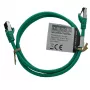 IT-BUDGET cavo patch Cat.8.1 S/FTP in rame pieno, 1 m, verde, 40Gbps, LSZH, PoE+ 90ITBFLEX81PK1GR