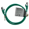 IT-BUDGET cavo patch Cat.8.1 S/FTP in rame pieno, 1 m, verde, 40Gbps, LSZH, PoE+ 90ITBFLEX81PK1GR