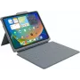 B2Bworkplace custodia per tastiera Smart Rugged con Smart Connector per iPad 11 (2025) e 10.9 (2022), grigio/trasparente, QWERTZ