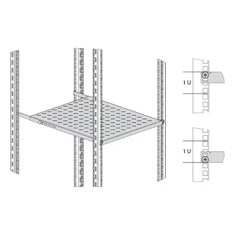 IT-BUDGET ripiano per rack 19