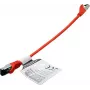 IT-BUDGET cavo patch Premium Cat.8.1 S/FTP, rame pieno, 26 AWG, 2000 MHz, 40 Gbps, PoE+, LSZH, rosso, 0,25 m 90ITBFLEX81PK025R