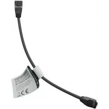 IT-BUDGET cavo patch slim Cat.8.1, S/FTP, 40 Gbps, 2000 MHz, nero, 0,15 m 90ITBSLIM81PK015S