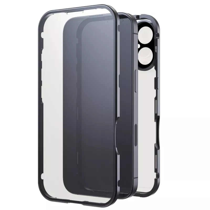 Black Rock Cover 360° vetro per Apple iPhone 16, nero 00228084