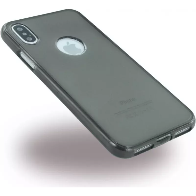CYOO Ultra Thin custodia in silicone per Apple iPhone X - nero