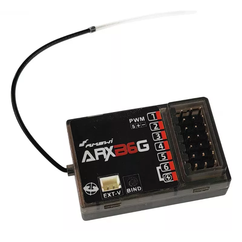 Amewi ARXB6G ricevitore 6 canali con giroscopio (28390)