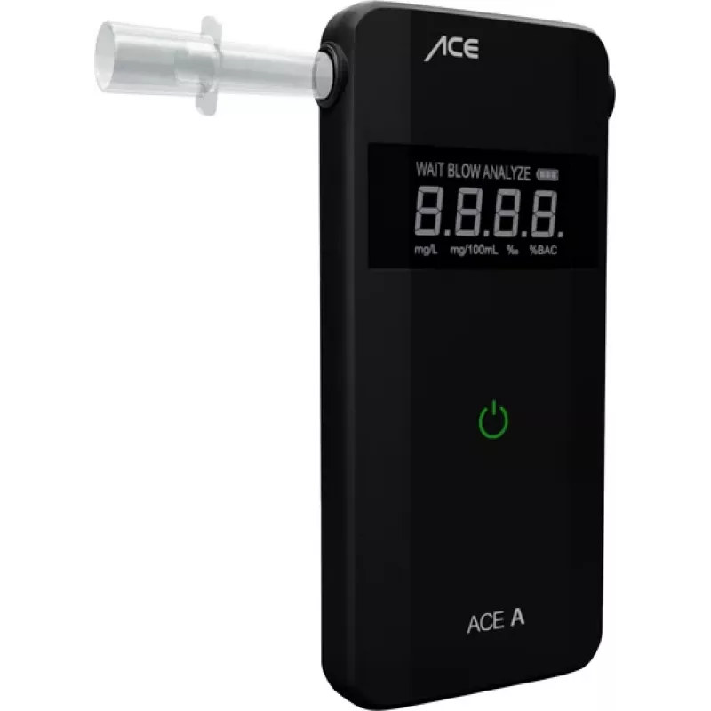 ACE OF SWEDEN ACE A etilometro nero da 0,00 a 4,00 ‰ allarme, display, funzione countdown 107059