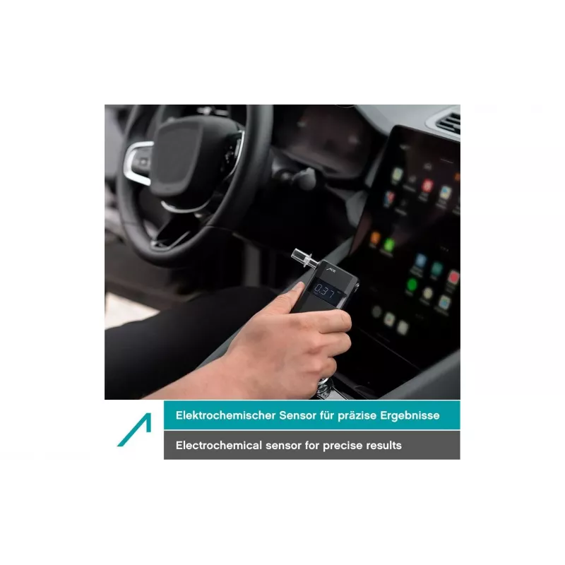 ACE OF SWEDEN ACE A etilometro nero da 0,00 a 4,00 ‰ allarme, display, funzione countdown 107059
