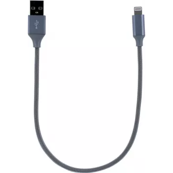 CYOO cavo Lightning per ricarica e dati 30cm argento