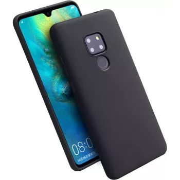 CYOO custodia premium in silicone liquido per Huawei Mate 20 - nero