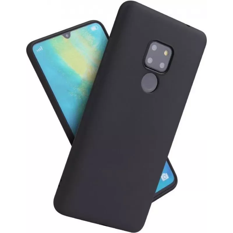CYOO custodia premium in silicone liquido per Huawei Mate 20 - nero