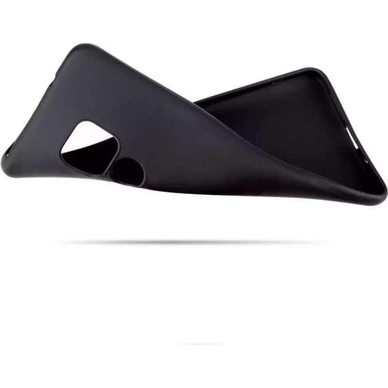 CYOO custodia premium in silicone liquido per Huawei Mate 20 - nero