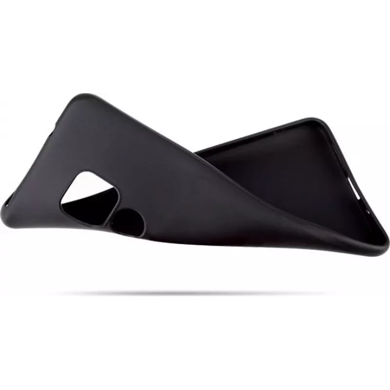 CYOO custodia premium in silicone liquido per Huawei Mate 20 - nero