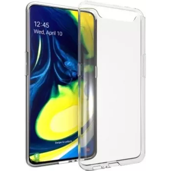 CYOO Custodia in silicone ultra sottile per Samsung Galaxy A80/A90 - Trasparente