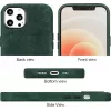 CYOO Custodia rigida effetto Alcantara per iPhone 11 Pro - Nero CY121183