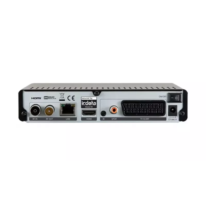 Imperial Set-top box DVB-T2 single tuner con H.265 HEVC, registrazione USB-PVR e lettore smart card 7756006