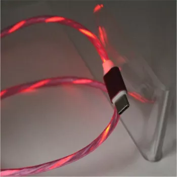 CYOO Cavo di ricarica Micro-USB Flow Light 1m rosa con effetto luce scorrevole CY121350