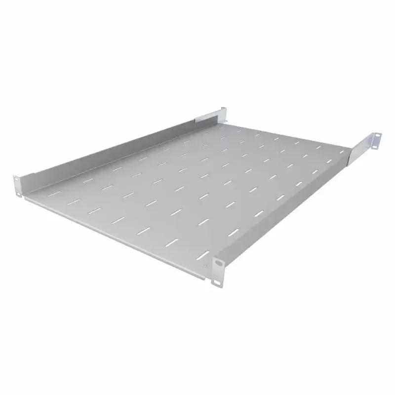 IT-BUDGET Ripiano fisso per rack 19 inch grigio chiaro profondità 750 mm 40 kg 90ITB19FB750G