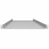 IT-BUDGET Ripiano fisso per rack 19 inch grigio chiaro profondità 750 mm 40 kg 90ITB19FB750G