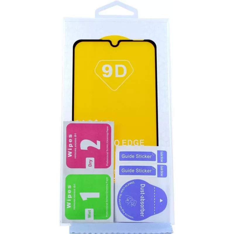 CYOO CY120707 Pellicola protettiva in vetro temperato 9D per Huawei P30 – Nero