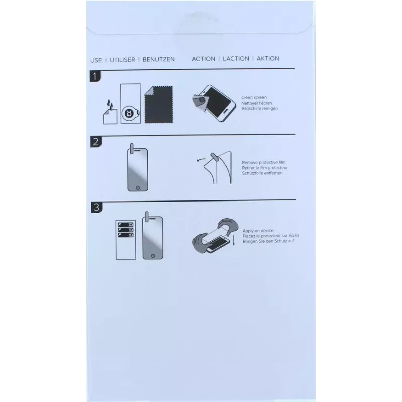 CYOO XQISIT Pellicola protettiva in vetro temperato 0,33 mm per Google Pixel 3 (CY121551)
