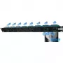 Liebernetz 19-SILENT Unità ventola - Flusso d'aria orizzontale in ingresso - 50 m³/h - 1U - 12V DC - Super silenziosa 15 dB - Nero (90LN19LUE1HE8BS)