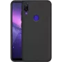 CYOO Premium Custodia hard cover in silicone liquido per Huawei P20 Lite – Nero