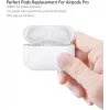 CYOO Custodia di ricarica per Apple AirPods Pro (1ª e 2ª gen.), bianco, ricarica con filo e wireless CY121780
