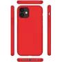 CYOO Custodia premium in silicone liquido per iPhone 12 Pro Max 6,7 pollici – Rosso (CY121880)
