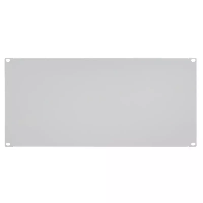 IT-BUDGET Pannello cieco rack 19 pollici 5U grigio chiaro acciaio 90ITBBP5HEG