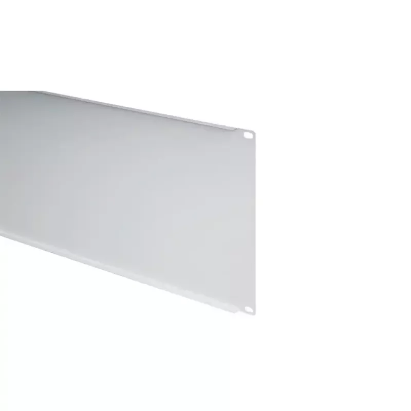 IT-BUDGET Pannello cieco rack 19 pollici 5U grigio chiaro acciaio 90ITBBP5HEG
