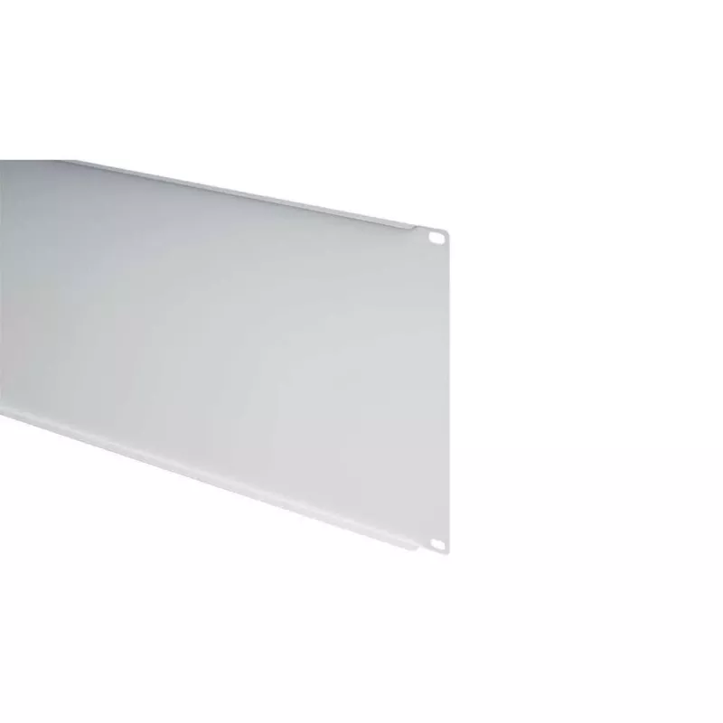 IT-BUDGET Pannello cieco rack 19 pollici 5U grigio chiaro acciaio 90ITBBP5HEG