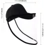 CYOO cappellino da baseball anti-sputo con visiera trasparente (CY121630)