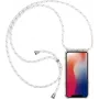 CYOO custodia con collana e lanyard per iPhone 12 mini (5,4 pollici) – silicone bianco CY122105