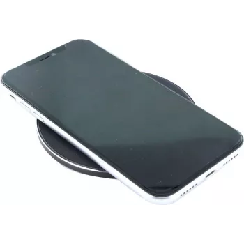CYOO Basic pad di ricarica per ricarica wireless, standard Qi, a induzione, bianco CY122097
