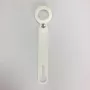 CYOO custodia protettiva in silicone per Apple AirTag con portachiavi - bianco (CY122409)