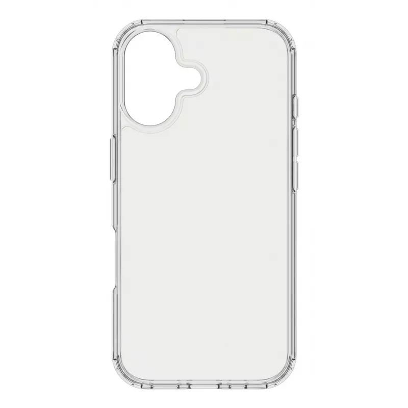 Black Rock custodia protettiva trasparente per Apple iPhone 16, trasparente (00228082)