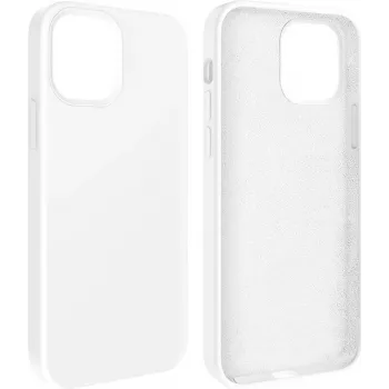 CYOO Custodia Premium in silicone liquido per Apple iPhone 13 Pro Max - Bianco CY122572