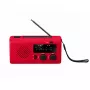 Reflexion TRA2755 Radio portatile retrò rossa con sintonizzatore FM/AM
