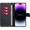 CYOO Premium BookCase Wallet cover per iPhone 14 Pro, nero CY122793