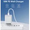 CYOO PD01 20W USB-C Power Delivery caricabatterie da parete - bianco CY121761