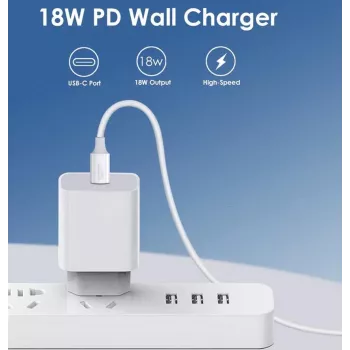CYOO PD01 20W USB-C Power Delivery caricabatterie da parete - bianco CY121761